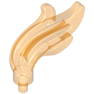 Lego Flame / Headwear Accessory Plume / Feather, Triple Point