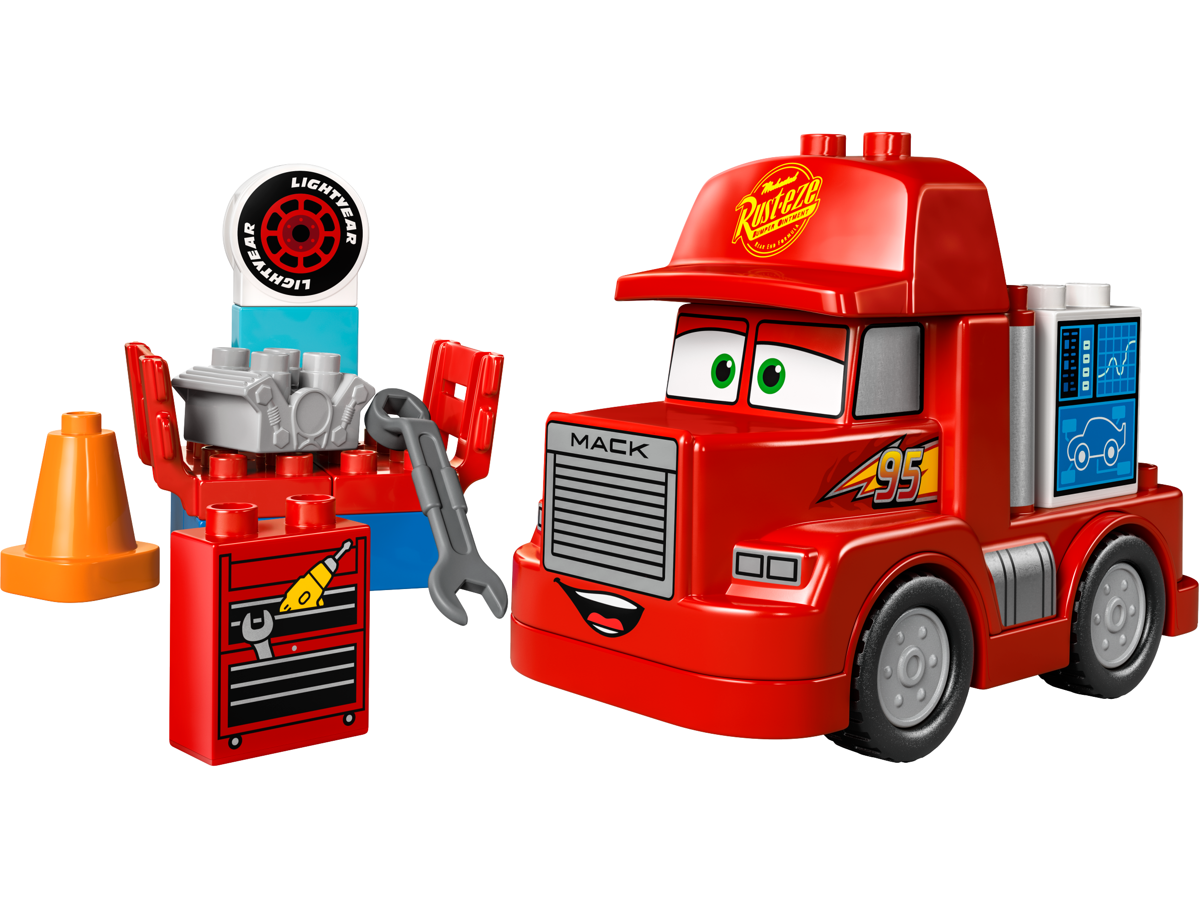 Lego Mack at the Race