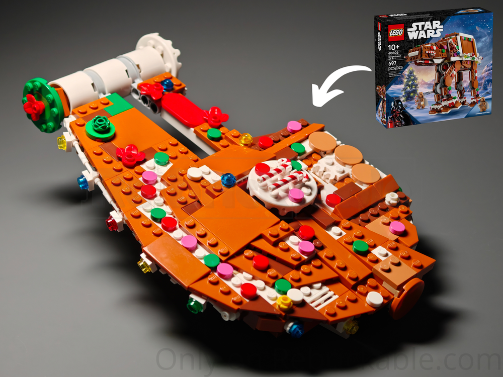 Lego Gingerbread Outrider (40806 Alternate Build)