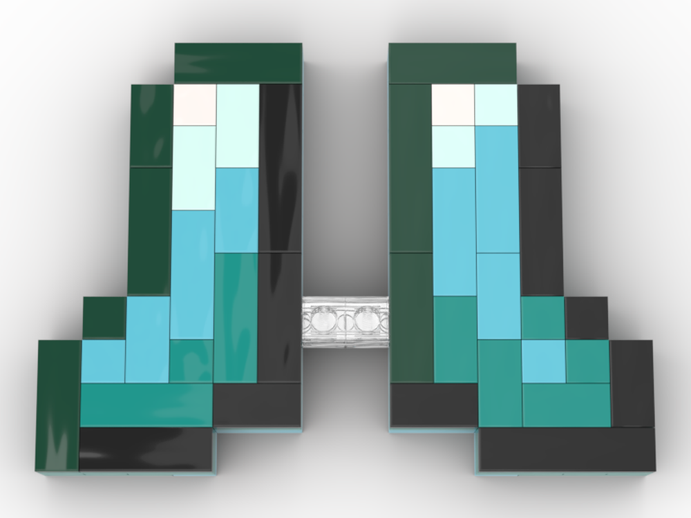 Lego Diamond Boots