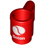 Lego Equipment Cup / Mug with Octan Logo Print