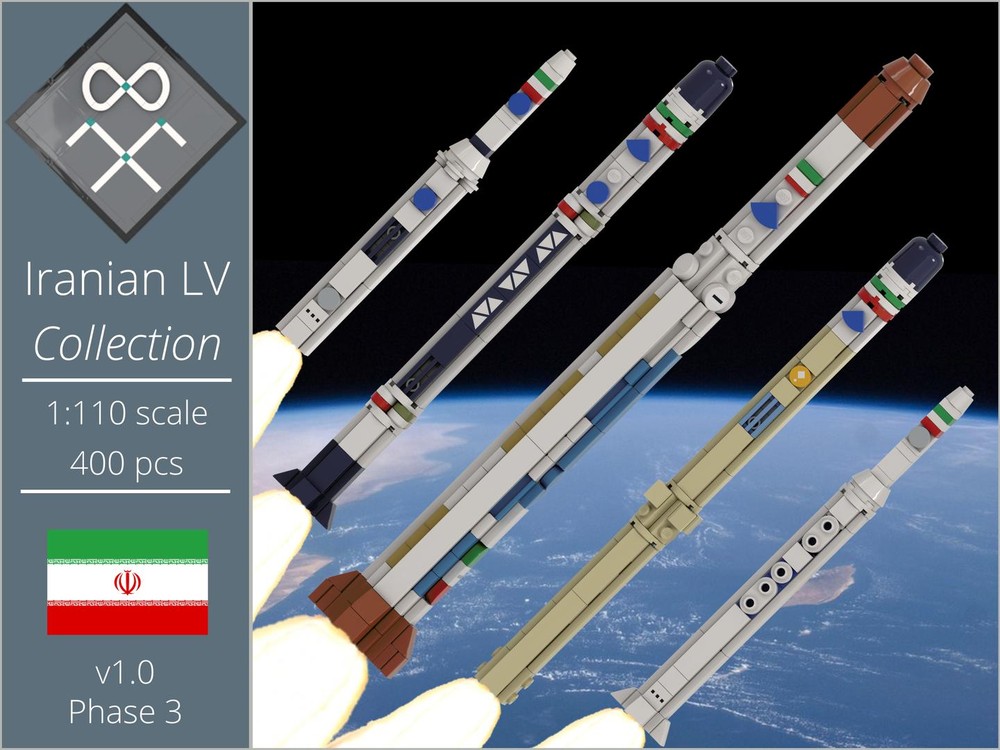 Lego 1:110 Iranian Rockets