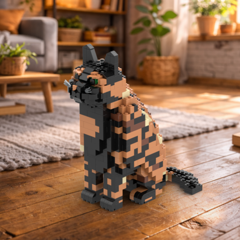 Lego Tortoiseshell Cat