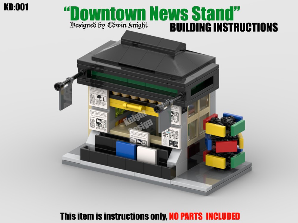 Lego Downtown Newsstand