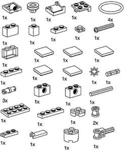 Lego Special Elements for Intelligent House Building Set