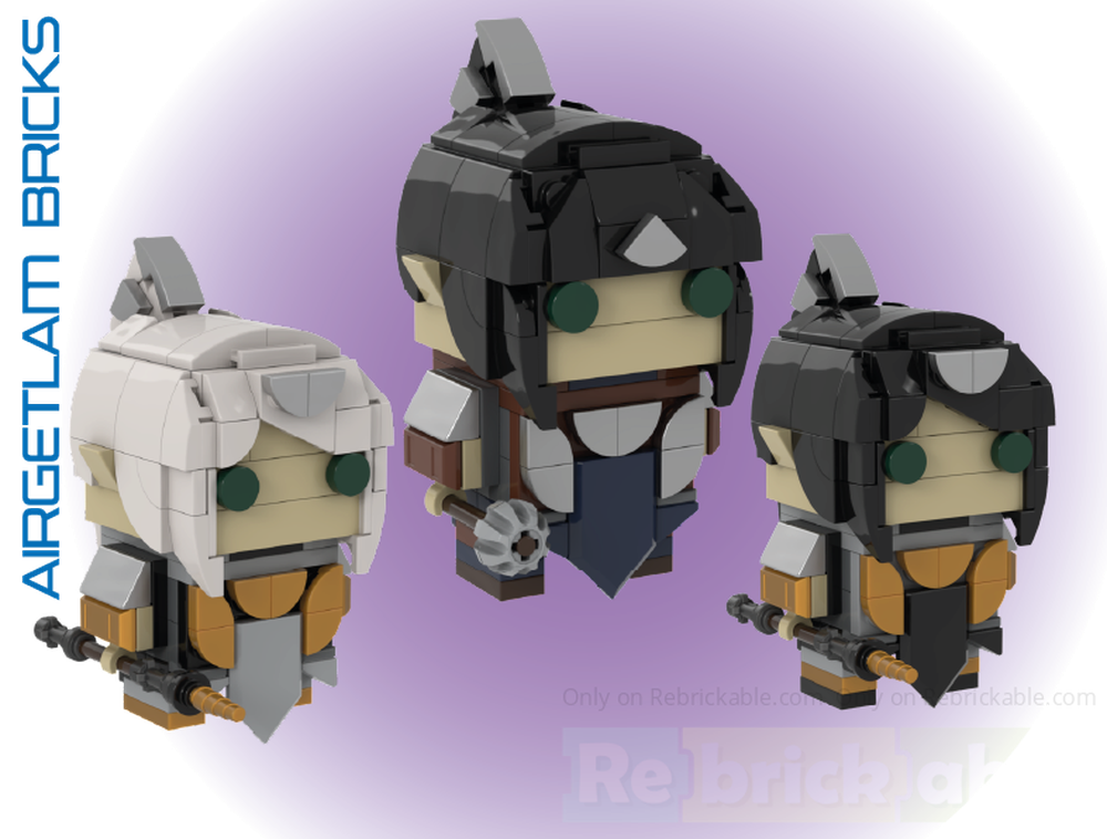 Lego Shadowheart (Baldur’s Gate 3) – 3-in-1 Brickheadz
