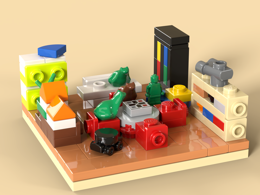 Lego Frog Playroom