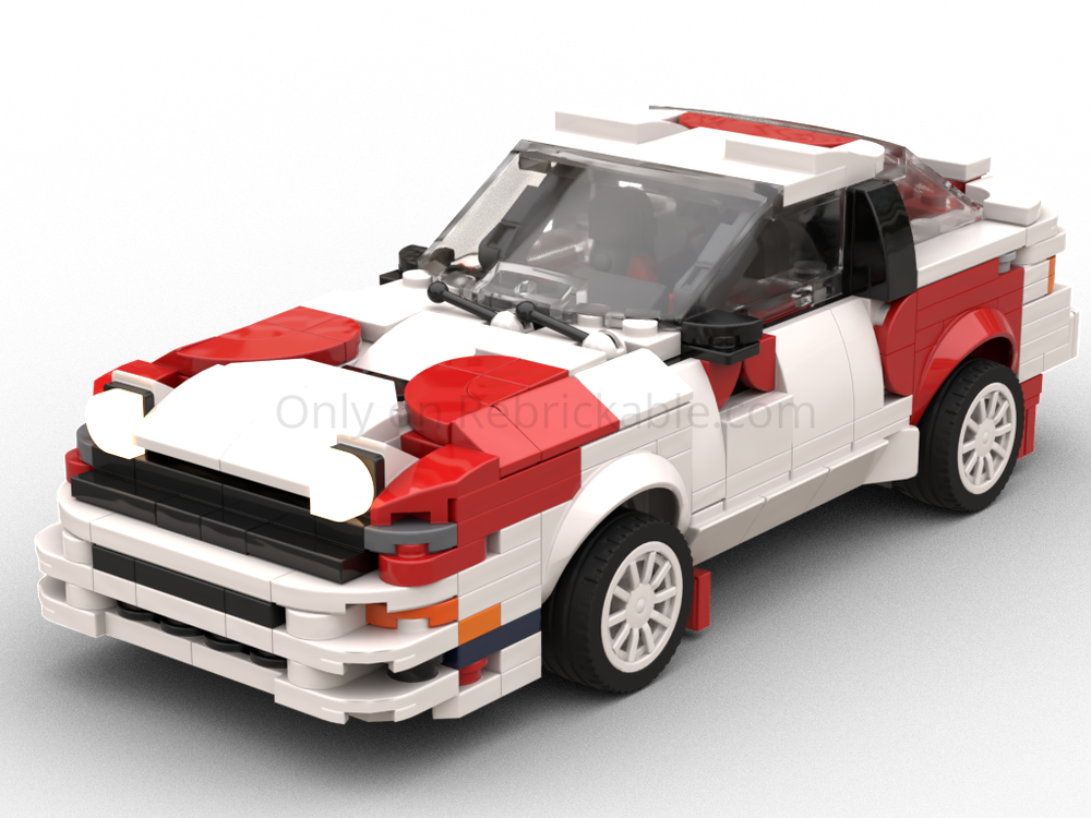 Lego Toyota Celica GT-Four'92 (5th Gen/ST-185)/1992 'Soul of Aichi' (LiTE Compatible, Celica series)