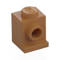 Lego Brick Special 1 x 1 with Headlight / Medium Nougat
