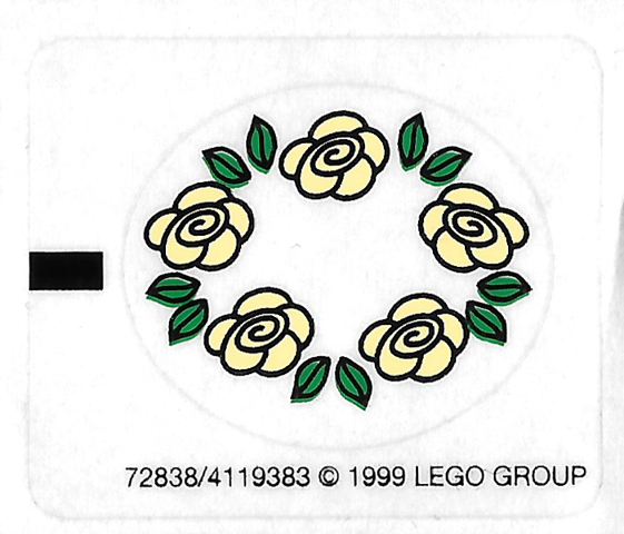 Lego Sticker Sheet for Sets 5802-1, 5805-1