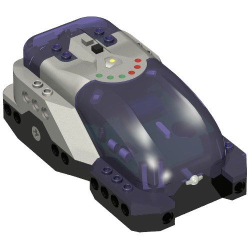 Lego Hub / Module, Spybotics / Trans-Purple