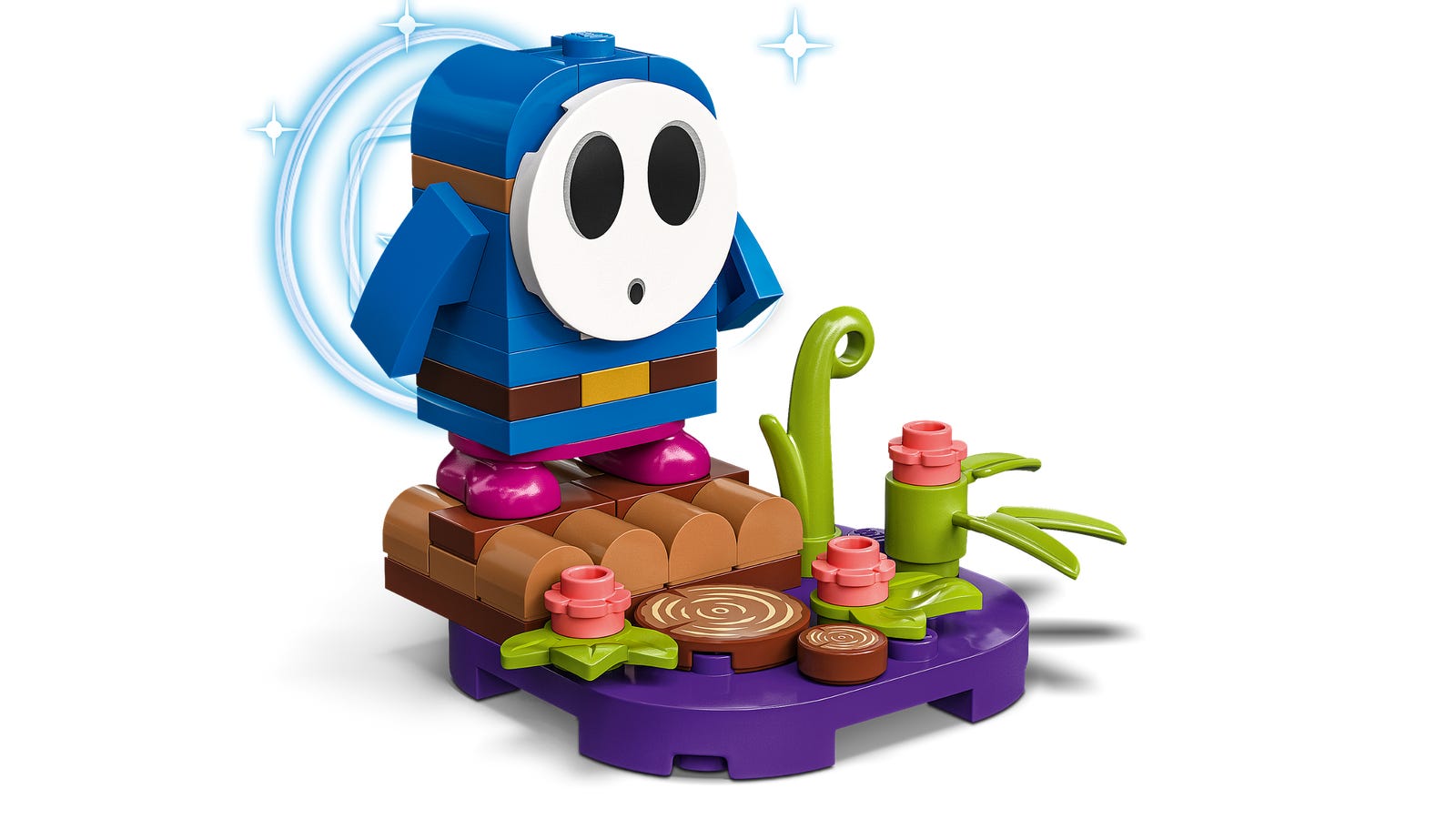 Lego Blue Shy Guy