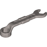 Lego Duplo Wrench with Handles / Flat Silver