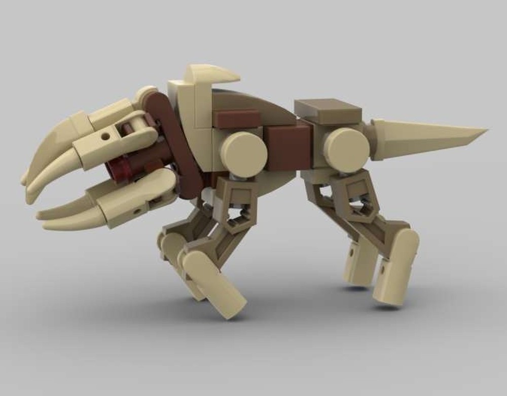 Lego Demodog accurate color