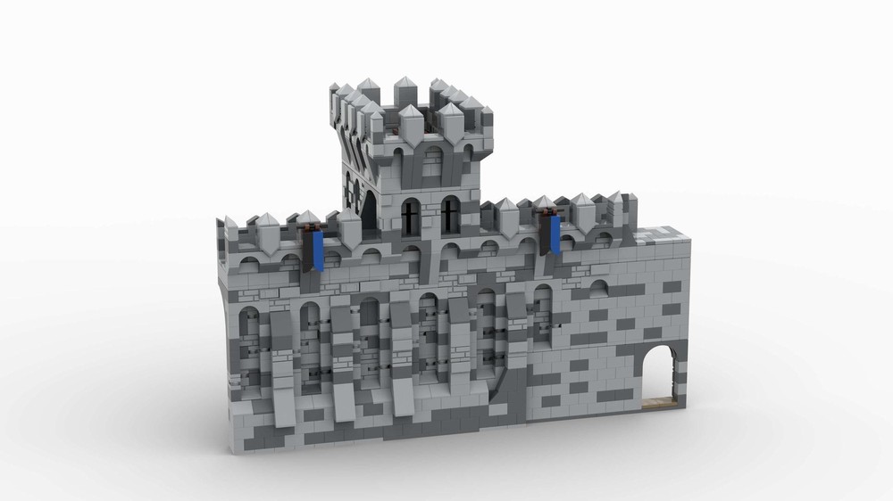 Lego H11 Front Wall for my medieval castle