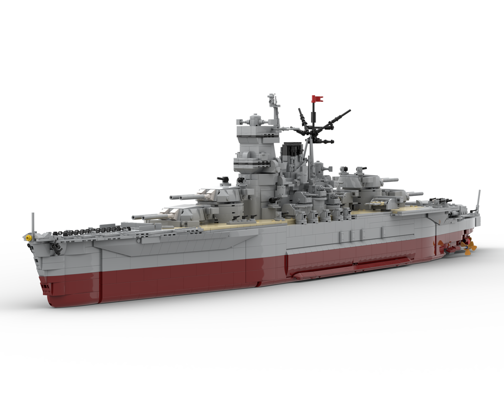 Lego Iwami-class battleship