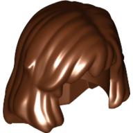 Lego Hair Mid-Length / Reddish Brown