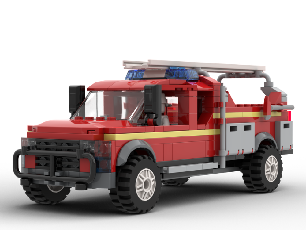 Lego 60231-1 - Fire Chief Response Truck- 8 wide version