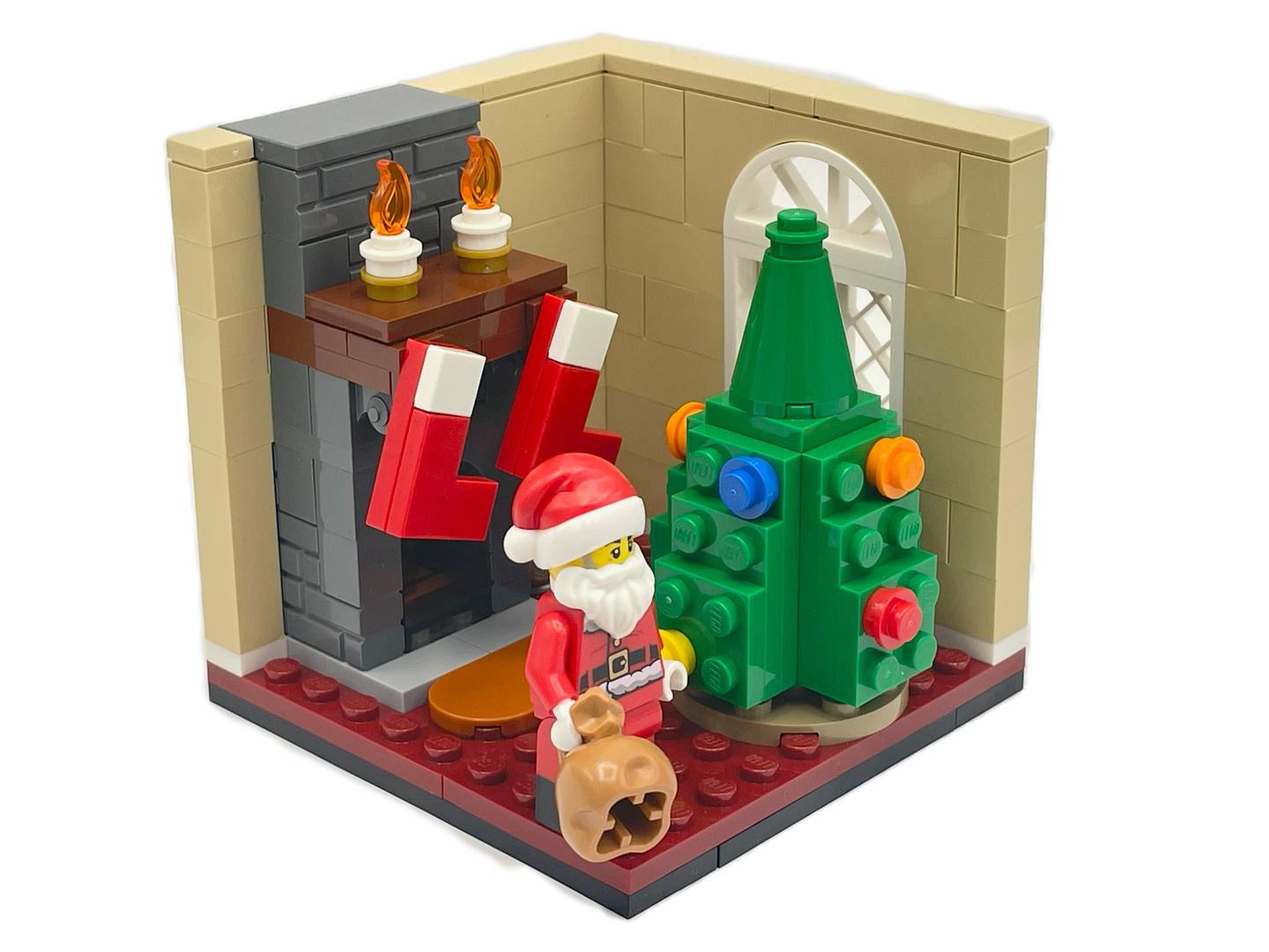 Lego By The Fireplace