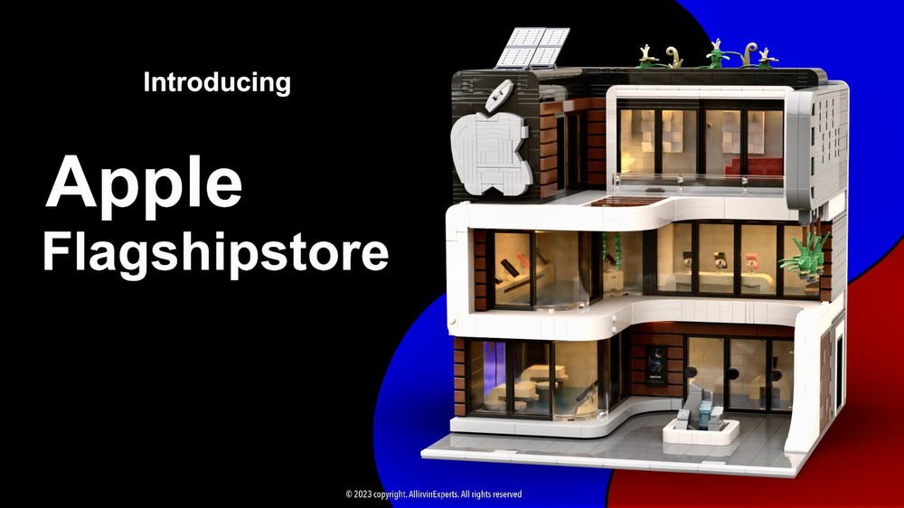 Lego Apple Store | Modular Series | AllirvinExperts