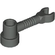 Lego Bar 1 x 3 [Clip / Anti-Stud] / Dark Gray