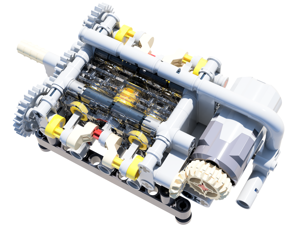 Lego Opposed Piston engine