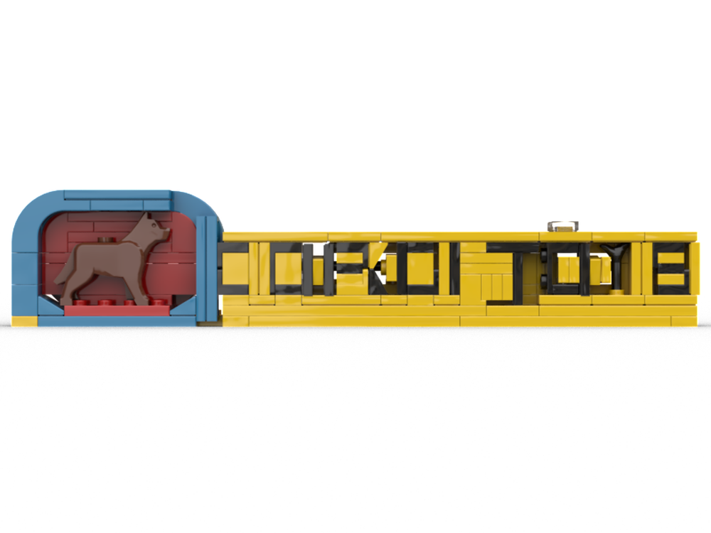 Lego Corgi Toys Logo (SNOT, 1960’s)