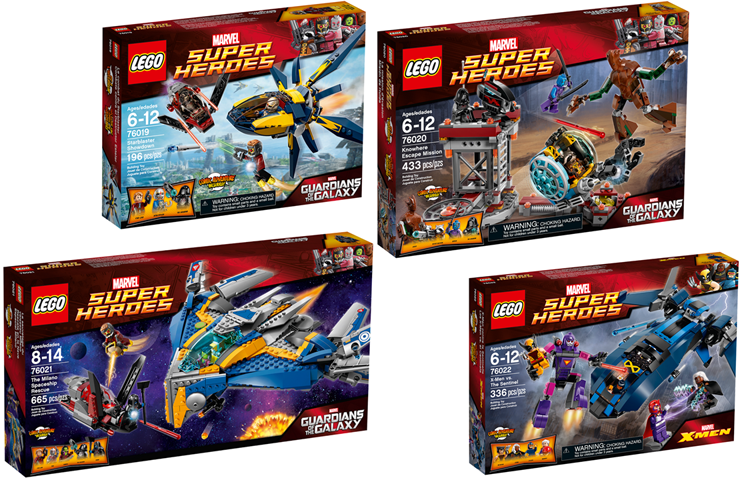 Lego Guardians of the Galaxy / X-Men Collection