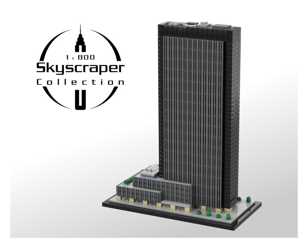 Lego One Penn Plaza 1:800 Scale (Penn 1)