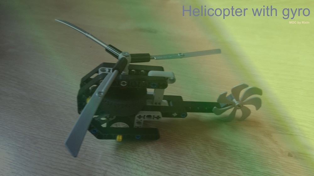 Lego Helicopter with Gyro