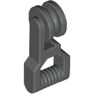 Lego Equipment Zip Line Handle / Dark Gray