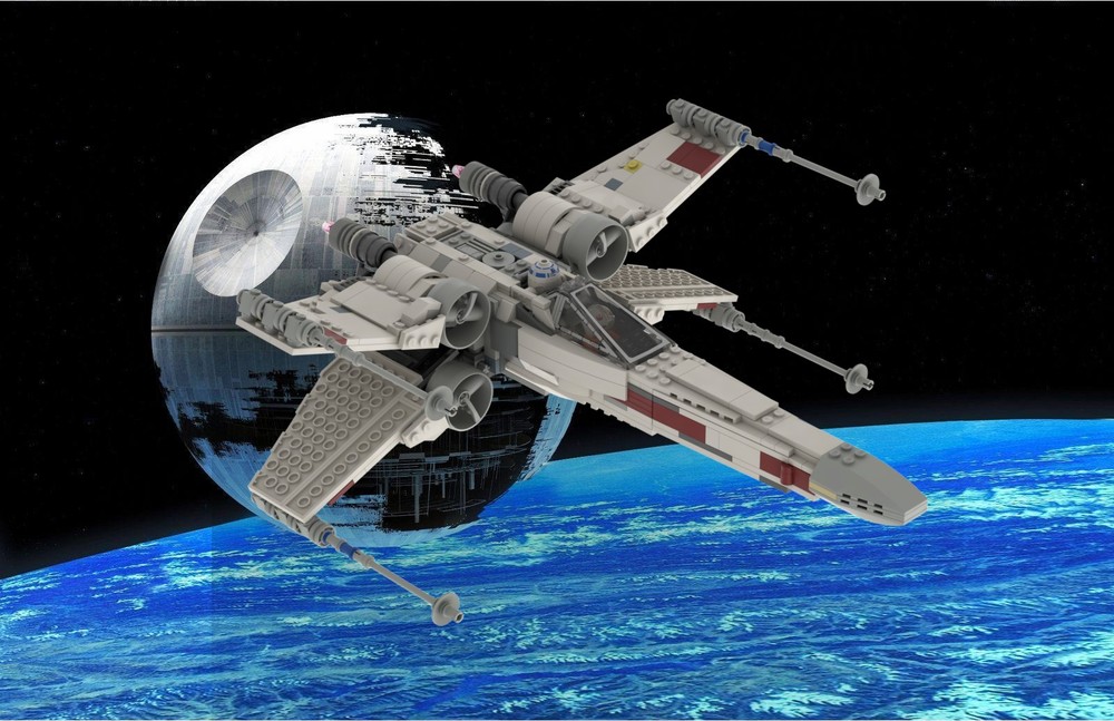 Lego Modified 75218 X-Wing VERSION 2