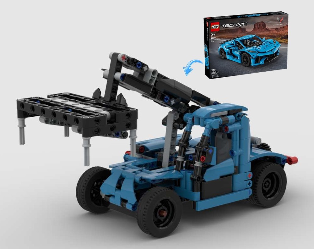 Lego Telehandler 42217 Alternate Build