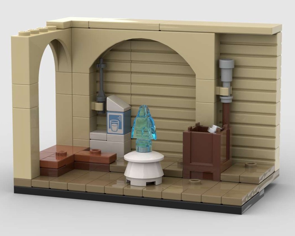 Lego SW Logo Minifig Module-8: Obi-Wans Hut