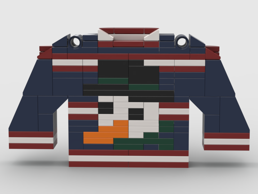 Lego Ugly Christmas Sweater Ornament 2021