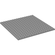 Lego Plate 16 x 16 / Light Bluish Gray