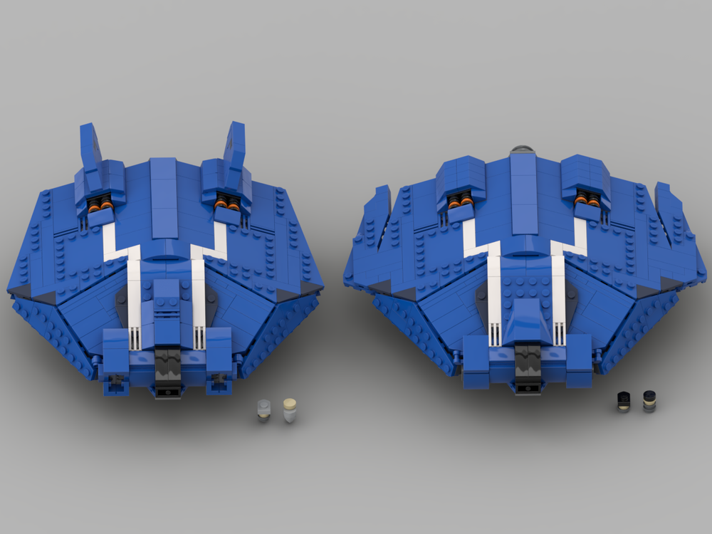 Lego 1:250 scale Elite dangerous Asps
