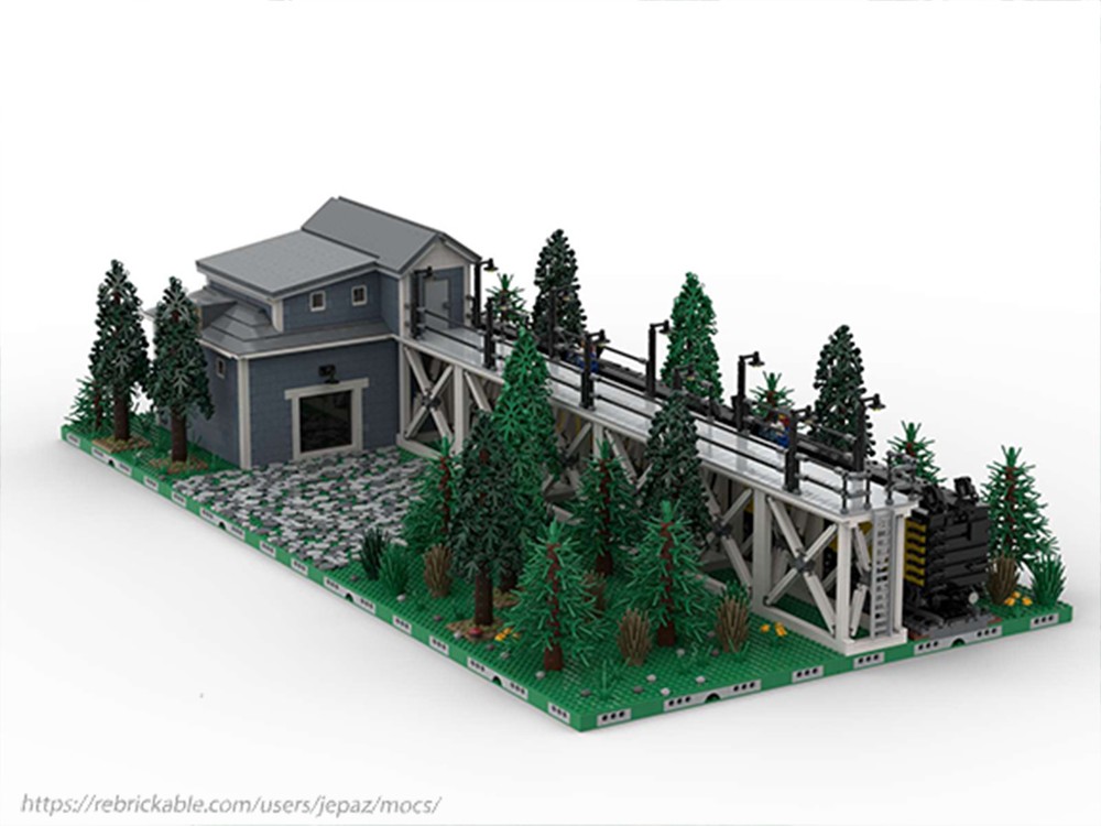 Lego Icing House and Platform Style 2