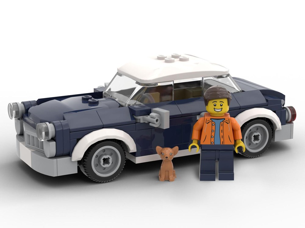 Lego 1960s Classic Civil Car