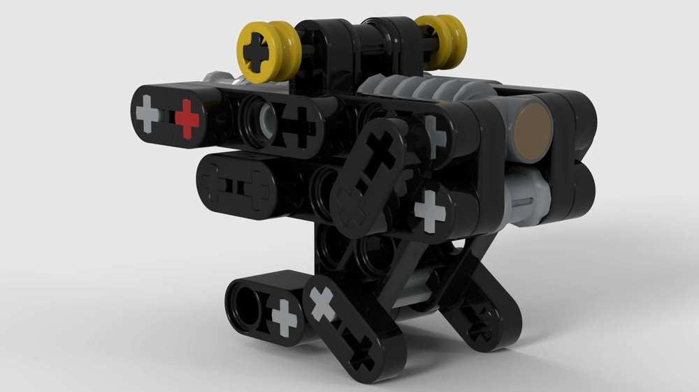 Lego Excavator Fast Coupler V2