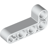 Lego Technic Beam 2 x 4 L-Shape Thick / White