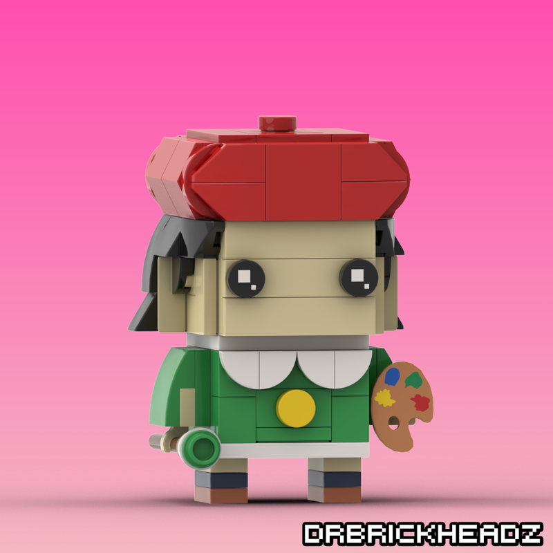 Lego Adeleine (Kirby) Brickheadz