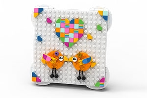 Lego Love Birds Greeting