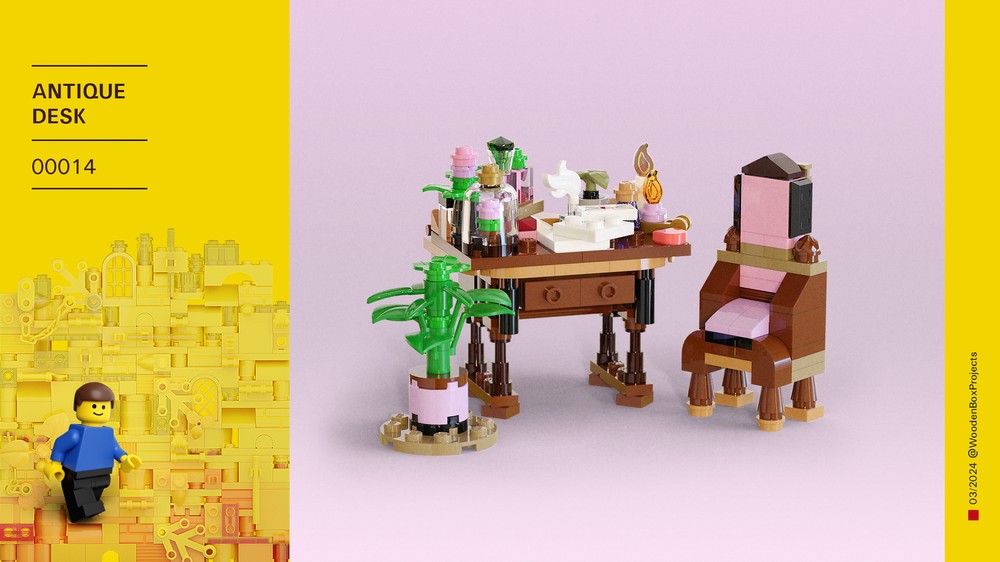 Lego Antique Desk