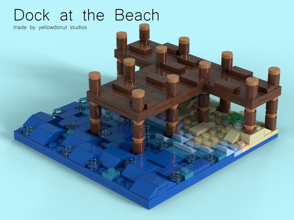 Lego Dock at the Beach