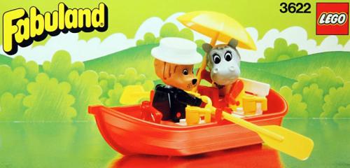 Lego Rowboat