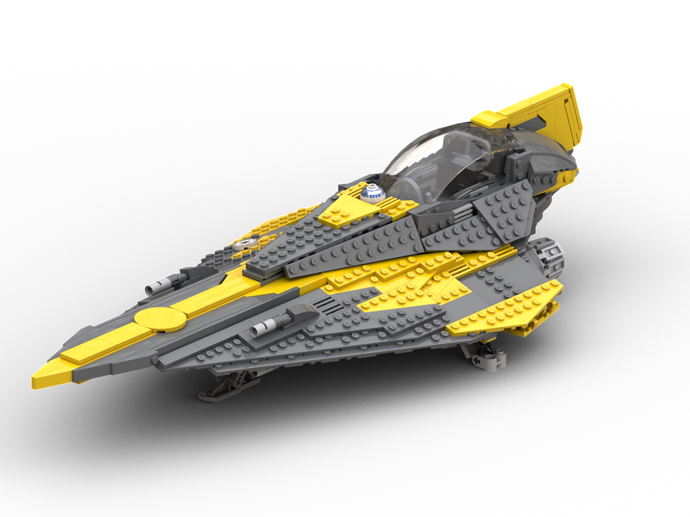 Lego Anakins Delta 7B Heavy Jedi Starfighter