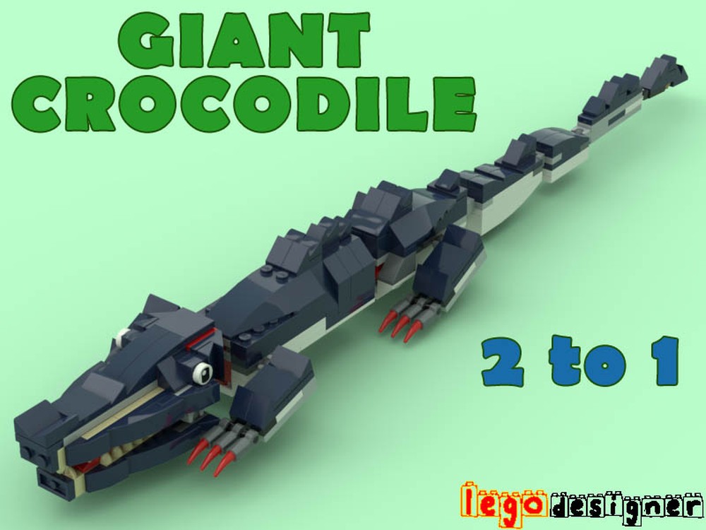 Lego 31088 2 to 1 Giant Crocodile