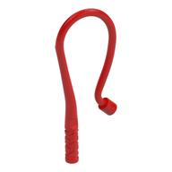 Lego Equipment Whip - Bent / Red