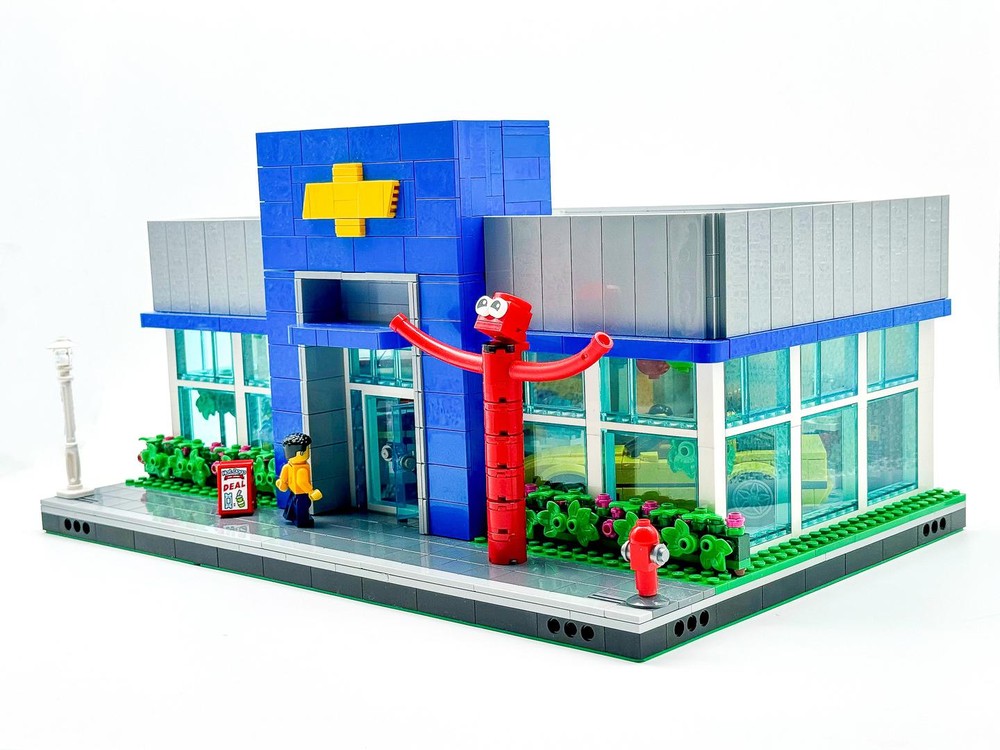 Lego Bowtie Dealership